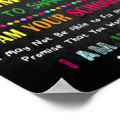 Ik ben je schoolhoofd Poster (Hoek)