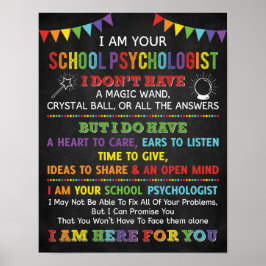 Ik ben je schoolpsycholoog Poster