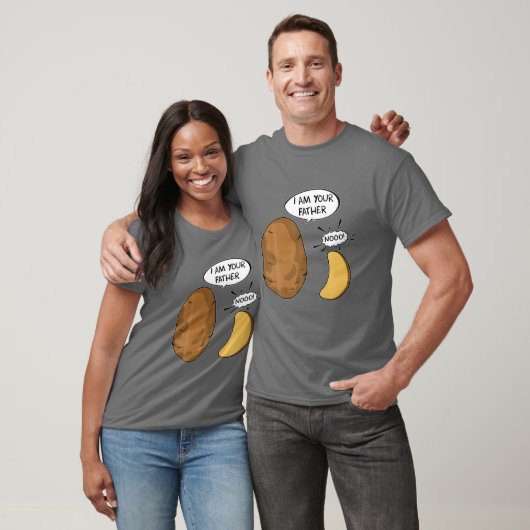 Ik ben je vader... aardappel... pap... t-shirt (Unisex)