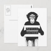 Ik ben je vader briefkaart (Voorkant / Achterkant)