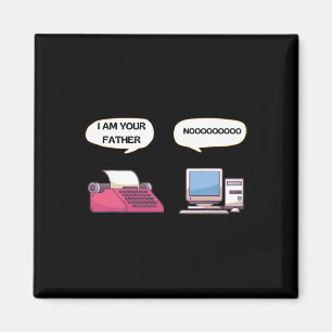 Ik Ben Je Vader Computer Grappige Gamer Geek Nerd  Magneet