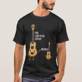 Ik ben je vader en Shirt Ukulele Funny Guitar (Voorkant)