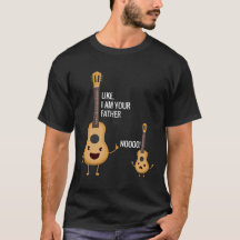 Ik ben je vader en Shirt Ukulele Funny Guitar