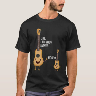 Ik ben je vader en Shirt Ukulele Funny Guitar