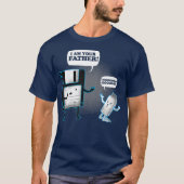 Ik ben je vader Floppy Disk USB Grappig shirt (Voorkant)