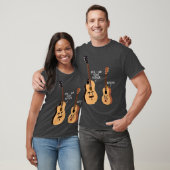 Ik ben je vader Funny Guitar en Ukulele T-shirt (Unisex)