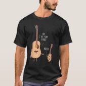 Ik ben je vader Guitar Muziek T-shirt (Voorkant)