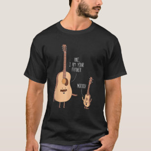 Ik ben je vader Guitar Muziek T-shirt