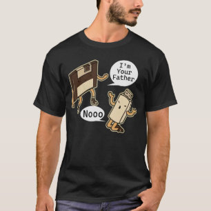 Ik ben je vader Noooo floppy disk en usb stick 1 T-shirt