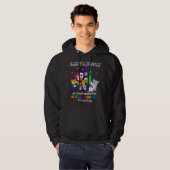 Ik ben je vader nu gratis vader knuffel LGBT Pride Hoodie (Voorkant volledig)