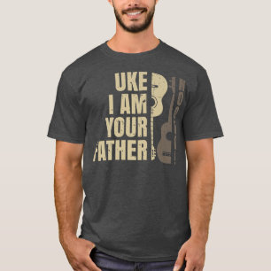 Ik ben je vader Ukulele Guitar Music 3089 T-shirt