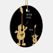 Ik ben je vader Ukulele Guitar Music Keramisch Ornament (Rechts)