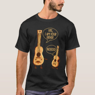 Ik ben je vader Ukulele Guitar Music Player T-shirt