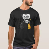 Ik ben je vader Ukulele Guitar Music T-shirt (Voorkant)