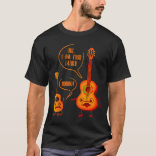 Ik ben je vader Ukulele Guitar Music T-shirt