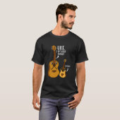 Ik ben je vader Ukulele Noo Guitar Musicus T-shirt (Voorkant volledig)