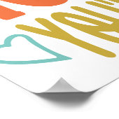 Ik ben je Vaderdag Cadem, zegt dat je welkom bent Poster (Hoek)