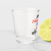 Ik ben je Valentijnsdag Gift Funny Valentijn Shot Glas (Links)