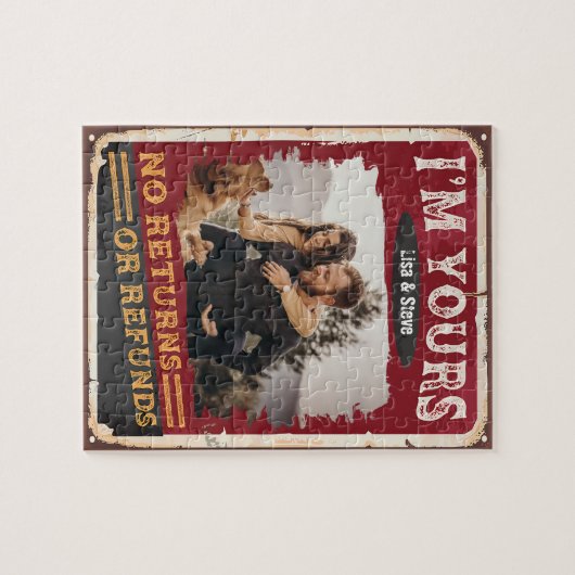 Ik ben je Valentijnsdag zonder retourzending of re Legpuzzel (Horizontaal)