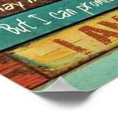 Ik ben je verpleegster Motivatie en Inspirerend Poster (Hoek)