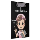 Ik ben je verpleegster vandaag 5 klembord (Rechts)