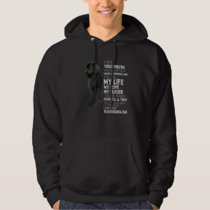 Ik ben je vriend, je partner je Newfoundland doet Hoodie