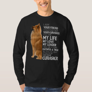 Ik ben je vriend jouw partner jouw Eurasier Dog Mo T-shirt