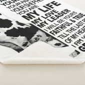 Ik ben je vriend jouw partner jouw hond Grote Dane Sherpa Deken (3/4)