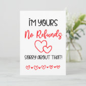 Ik ben je vriend van Valentijnse  Feestdagenkaart (Staand voorkant)