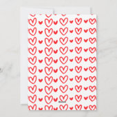 Ik ben je vriend van Valentijnse  Feestdagenkaart (Achterkant)