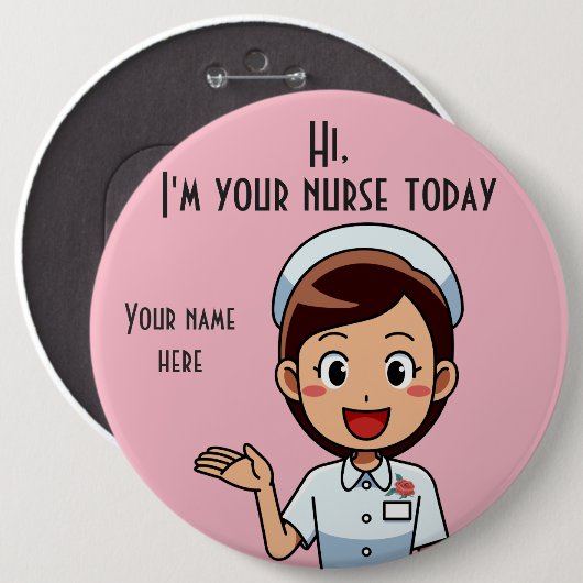 Ik ben je zuster vandaag Ronde Button (Voorkant /achterkant)