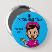 Ik ben je zuster vandaag Ronde Button (Voorkant /achterkant)