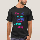 Ik ben Jenna die danst op de Jenna T-shirt (Voorkant)