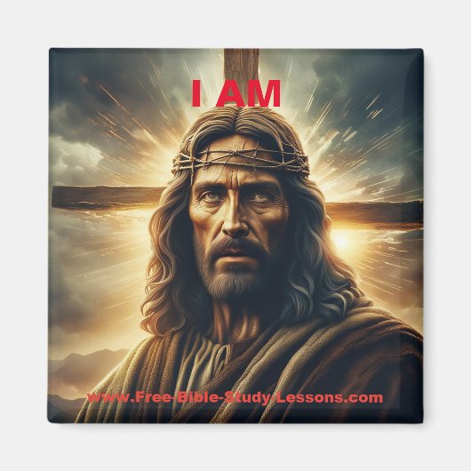 IK BEN Jesus Magnet (Voorkant)