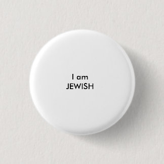 Ik ben JEWISH Ronde Button 3,2 Cm