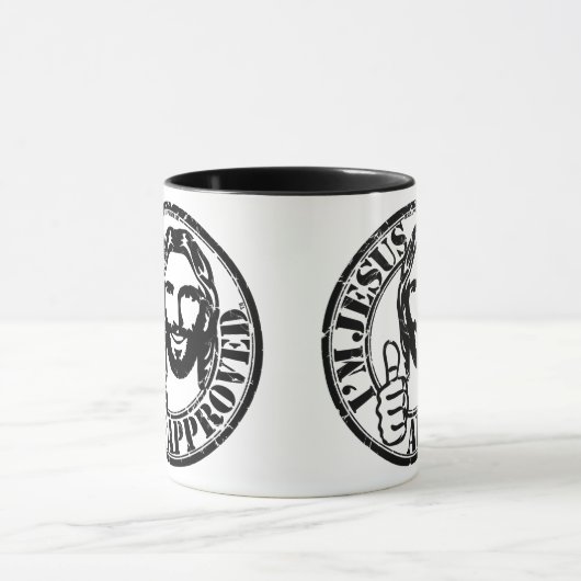 Ik ben Jezus goedgekeurde koffie Mok (Midden)