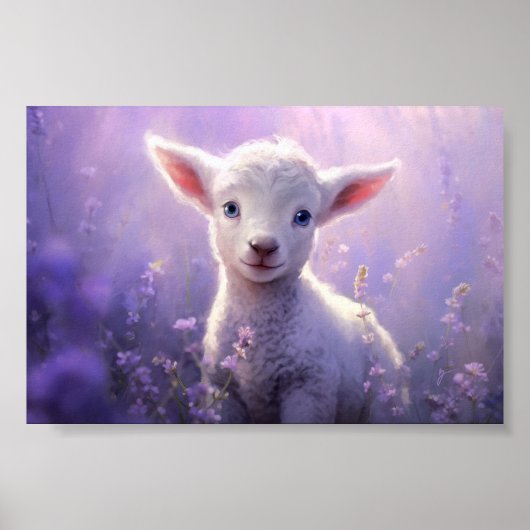 Ik ben Jezus' kleine lam Poster (Voorkant)