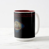 "Ik ben Jezus Kleine Lamb" #2 Tweekleurige Koffiemok (Voorkant rechts)