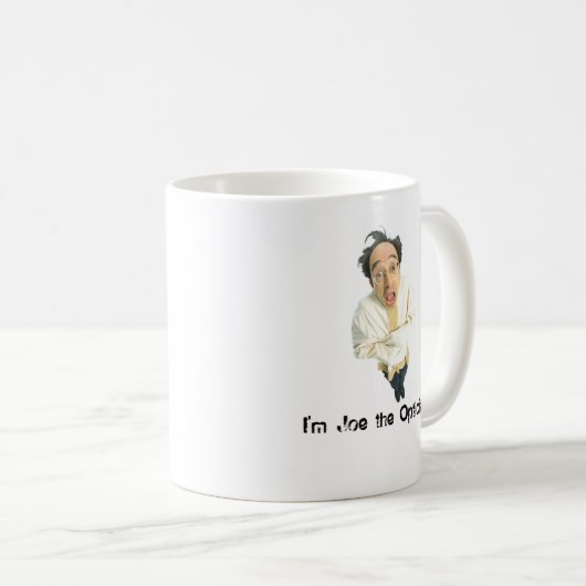 Ik ben Joe de Opticiaanse Mok (Voorkant rechts)