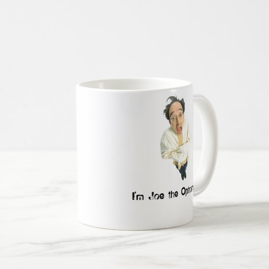 Ik ben Joe de Optometrist Mok (Voorkant rechts)