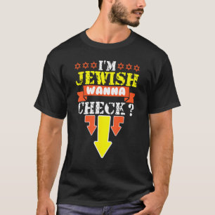 Ik ben joods wil de besnijdenis bekijken Chanoeka  T-shirt