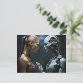 Ik ben jou, zoals jij mij bent briefkaart (Staand voorkant)