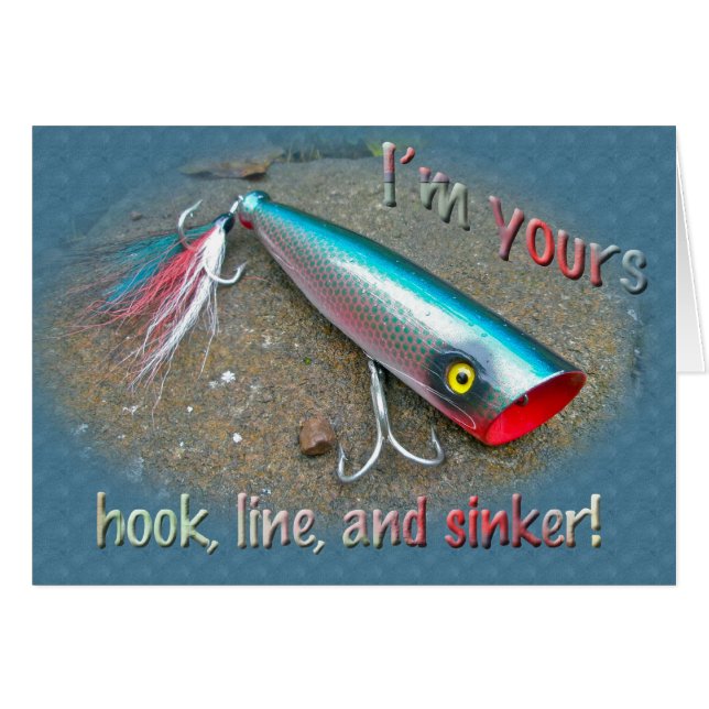 Ik ben jouw AJS Saltwater Vist Lure Romance (Voorkant Horizontaal)