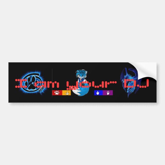 Ik ben jouw dj bumpersticker (Voorkant)