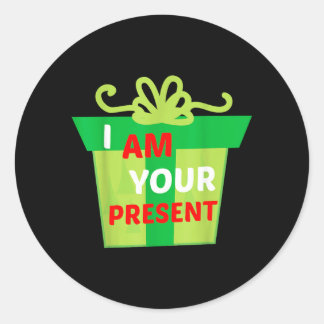 Ik Ben Jouw Heden Geschenk Shirt Ronde Sticker