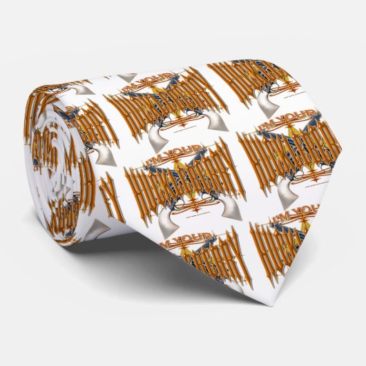 Ik ben jouw Huckleberry Stropdas (Opgerold)