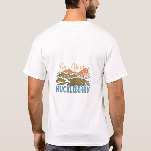 Ik ben jouw Huckleberry T-shirt (Achterkant)