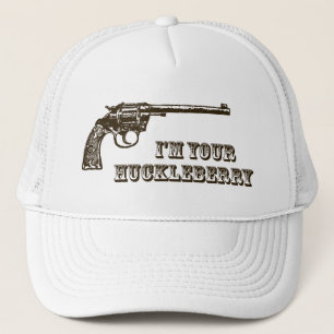 Ik ben jouw Huckleberry Western Pistool Trucker Pet