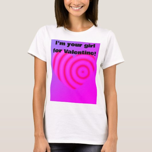 Ik ben jouw man voor Valentijn T-shirt (Voorkant)