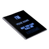 Ik ben "Jouw naam" maar je kunt me Geweldige noeme Notitieboek (Rechterzijde)